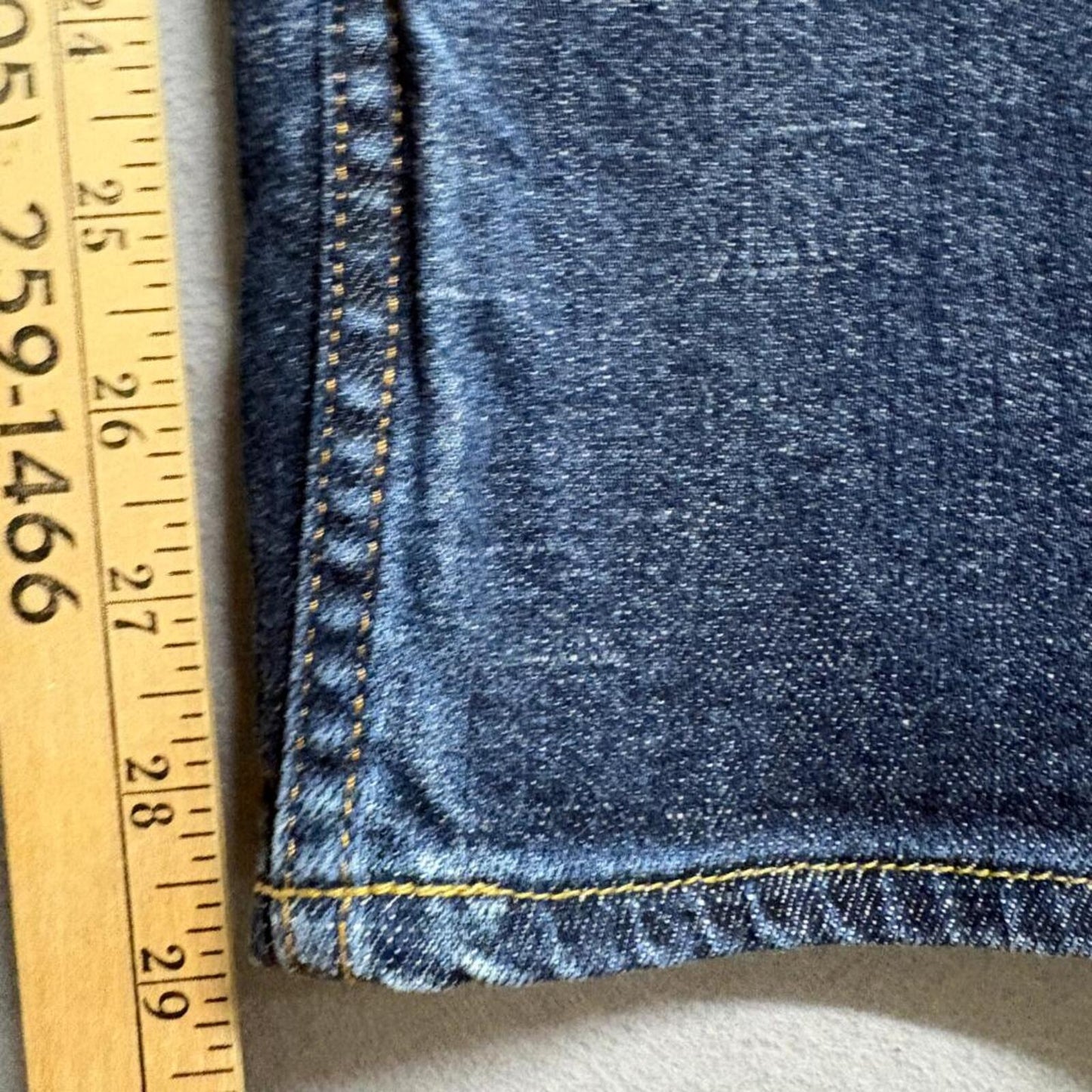 Hollister Slim Straight Jeans Mens 32x30 Dark Wash Blue Stretch Denim Pants