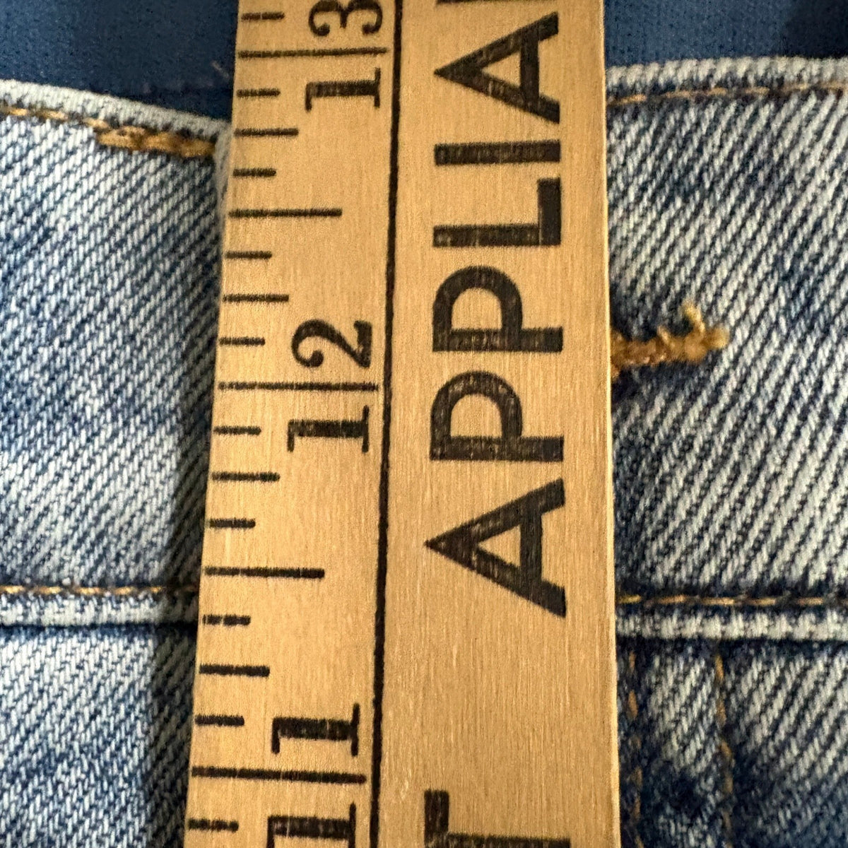 Terra & Sky Womens Wide Leg Ankle Jeans Sz 22W Blue Raw Hem High Rise Stretch - Photo 10