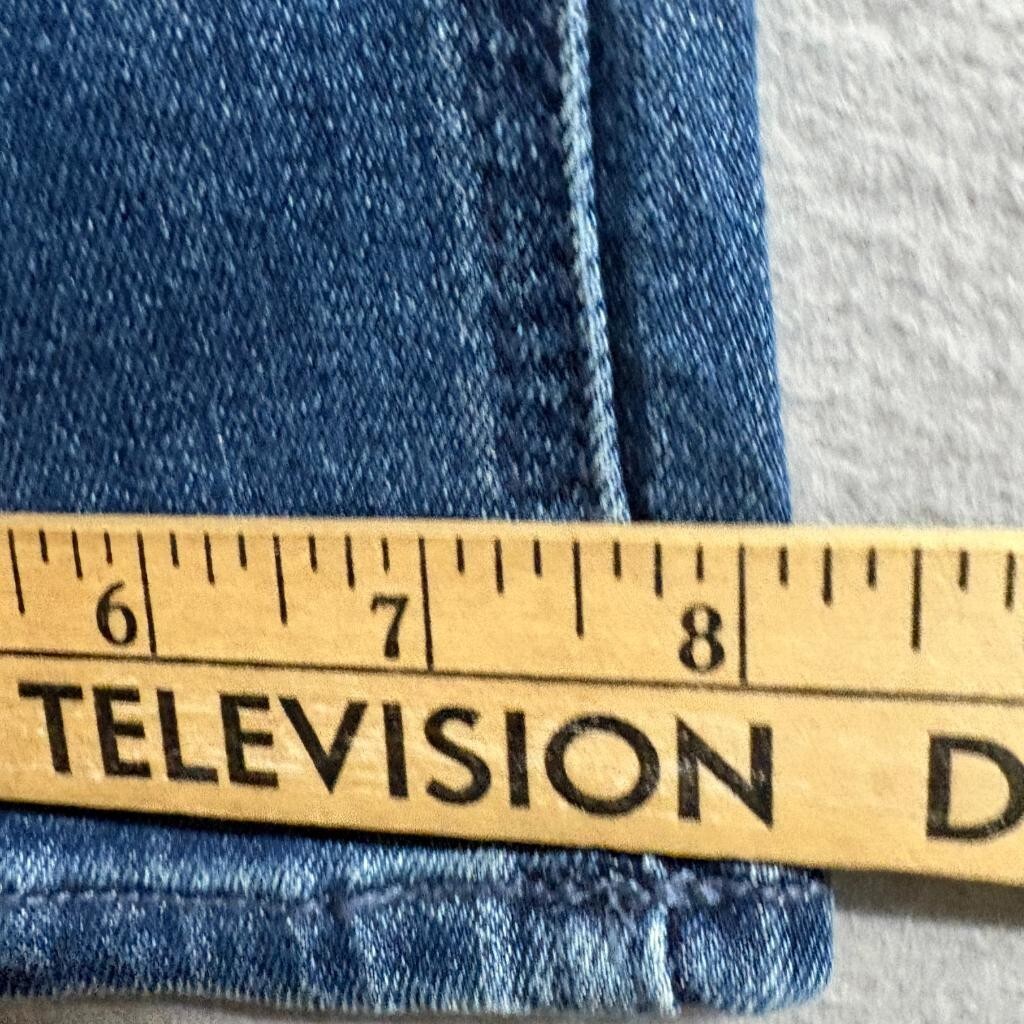Old Navy Wow Boot-Cut Jeans Womens Size 10 Mid-Rise Blue Denim Stretch