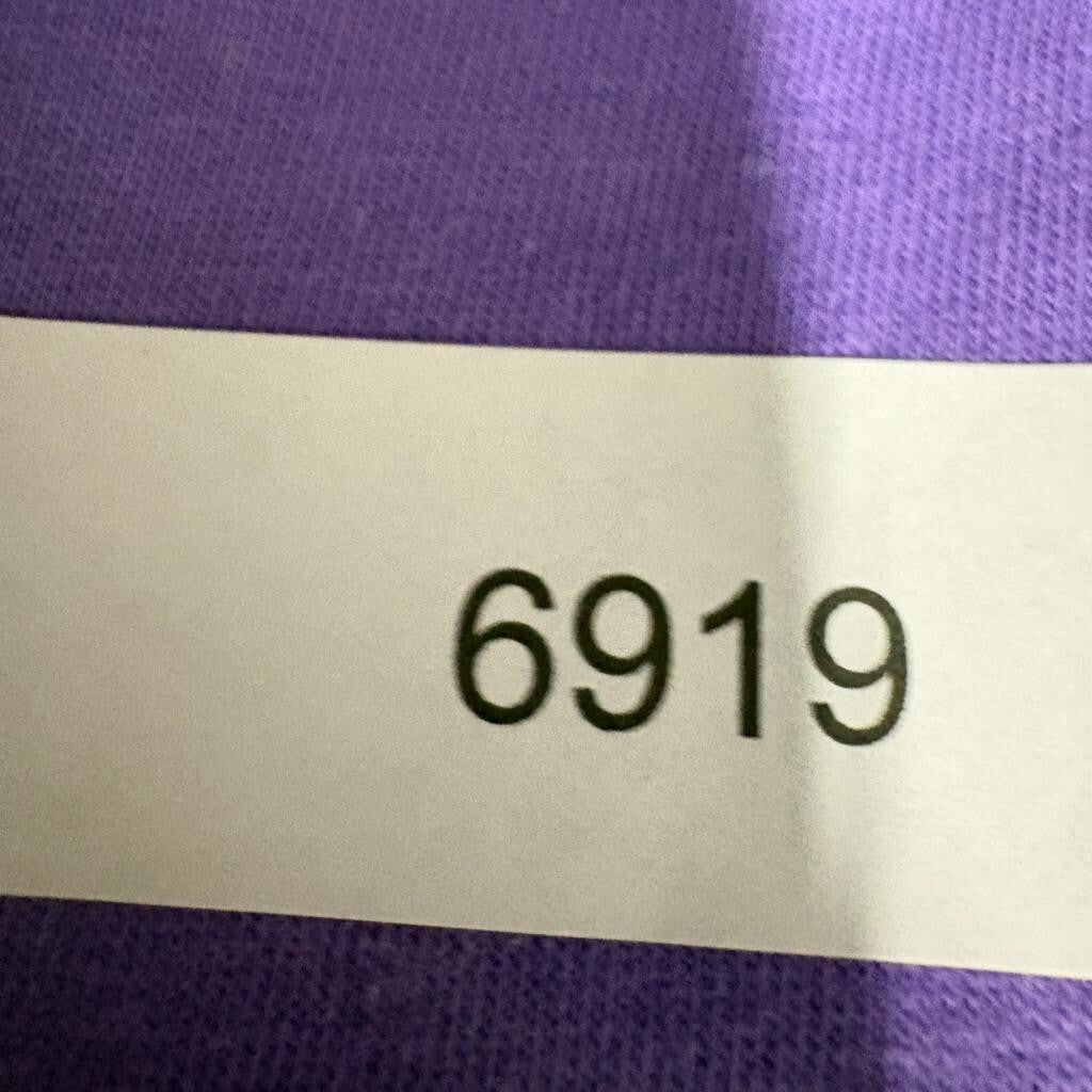 Vintage Key Elements Purple Pocket T-Shirt Mens Large 100% Cotton Made in USA