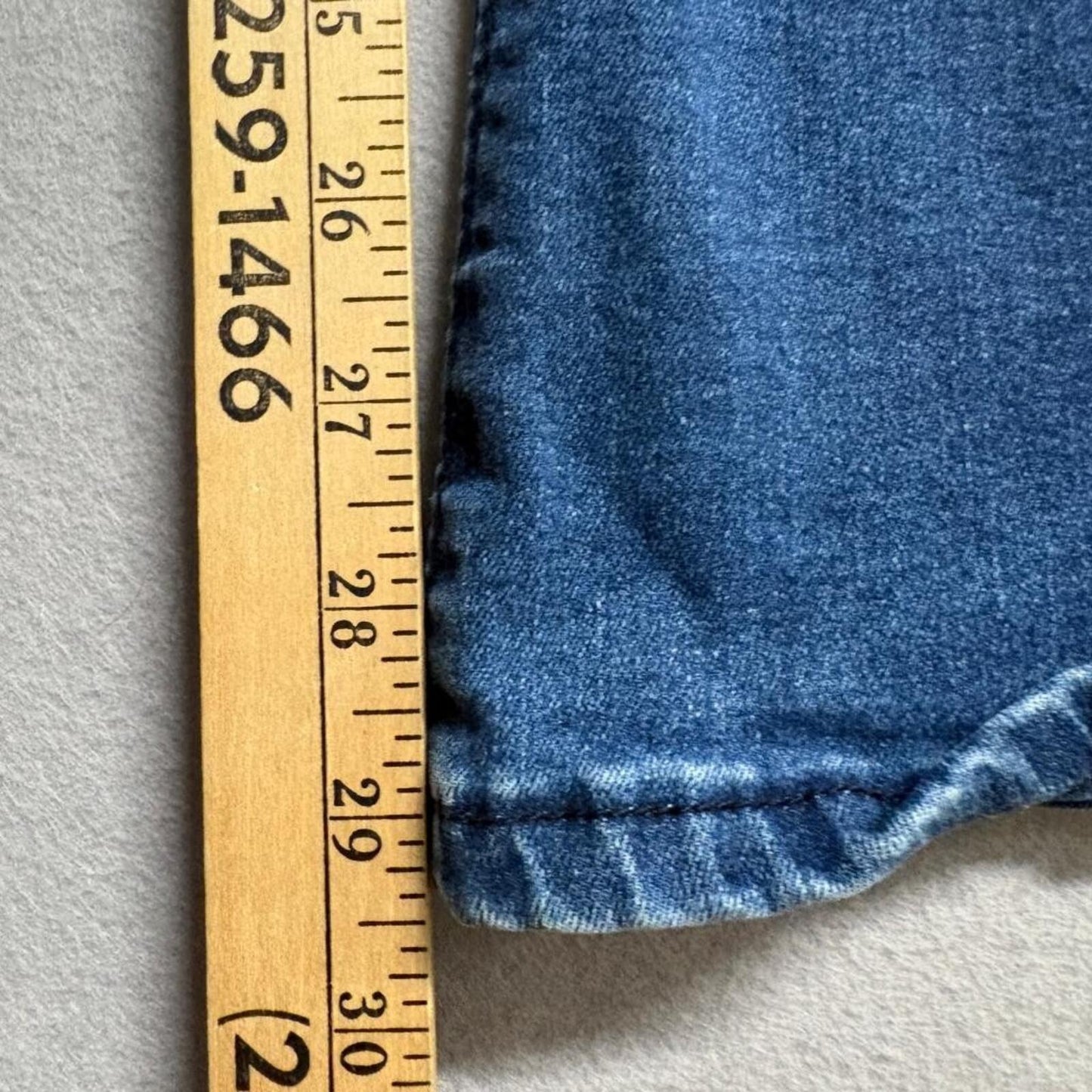 SHEIN High Waisted Flare Jeans Womens Size 4 Blue Denim Bell Bottom Stretch