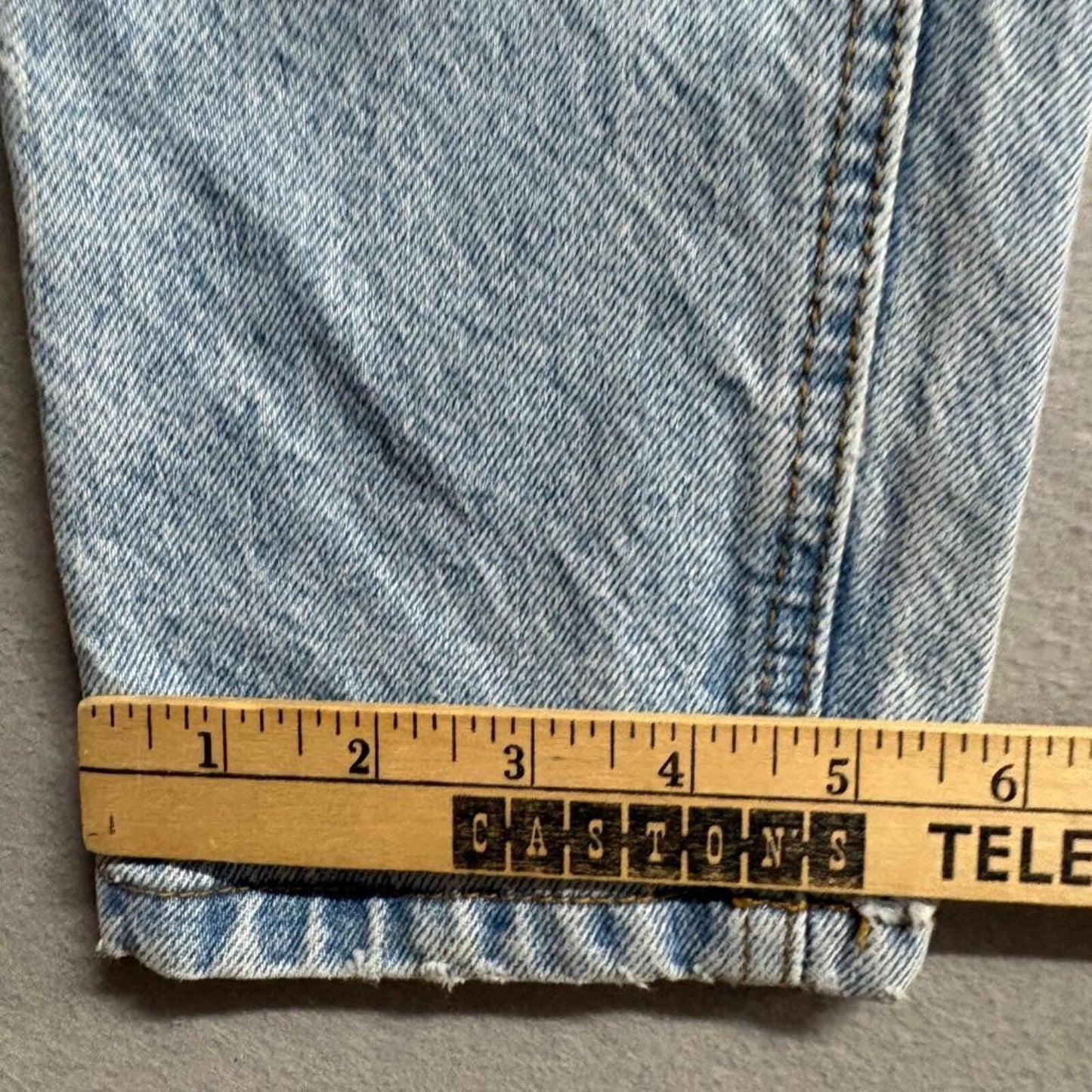 John Galt Brandy Melville Womens Jeans Size S Light Wash High Rise Mom Straight