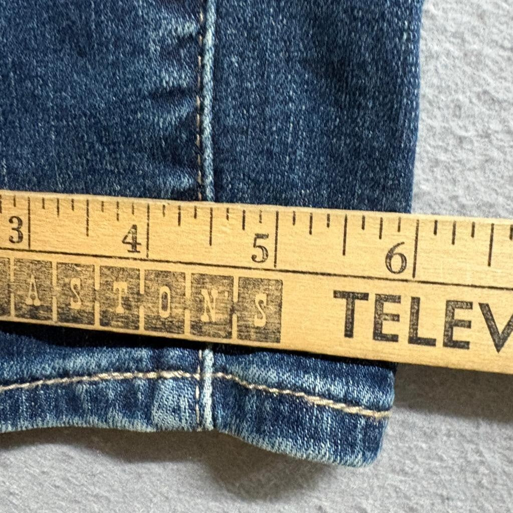 Kut from the Kloth Katy Boyfriend Jeans Womens Size 2 Blue Denim Flap Pocket