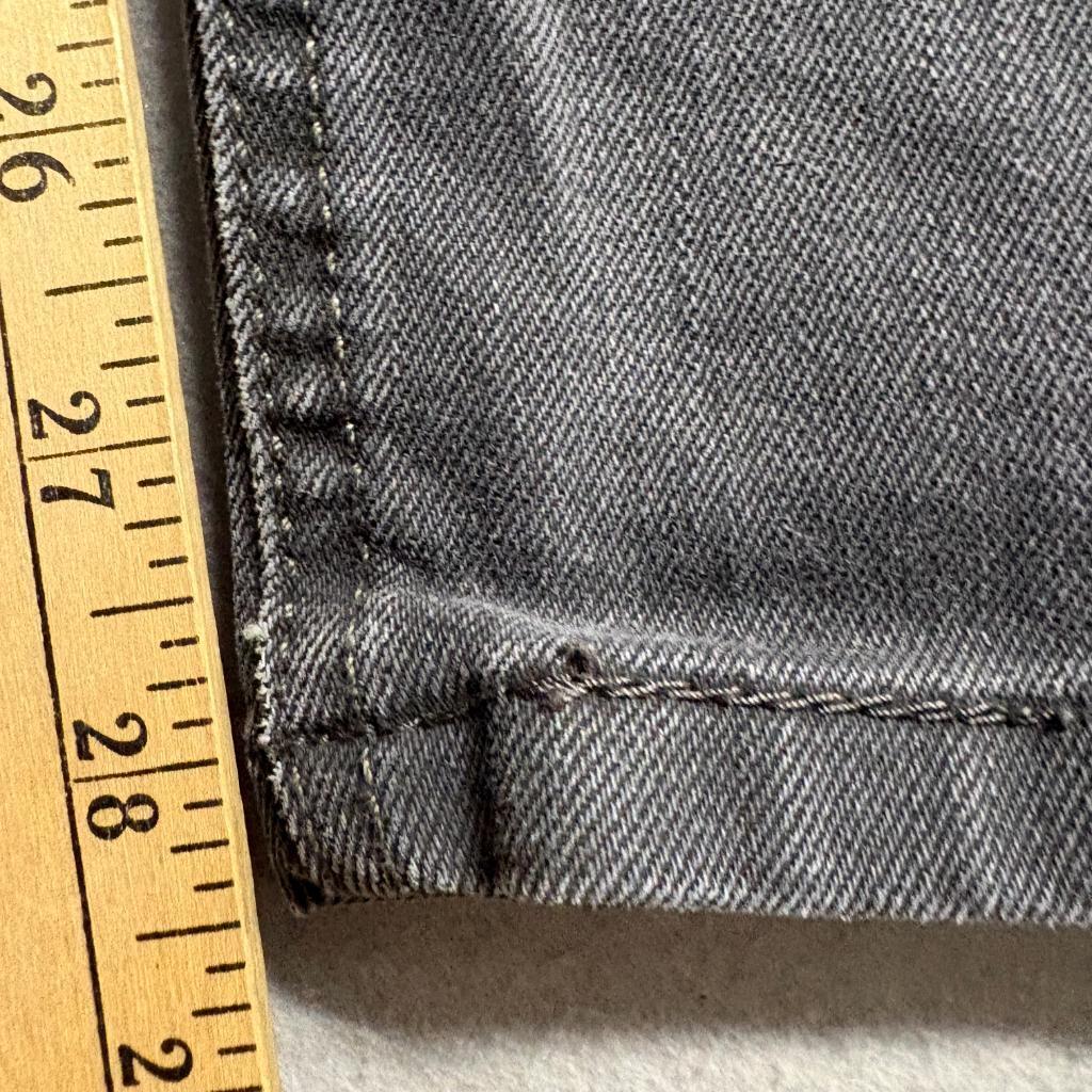 Levi's 511 Slim Fit Jeans Mens 30x30 Gray Denim Stretch Pants