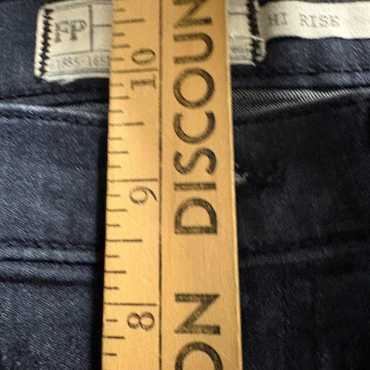 Free People Womens High Rise Skinny Jeans Dark Wash Denim Size 28 Stretch USA
