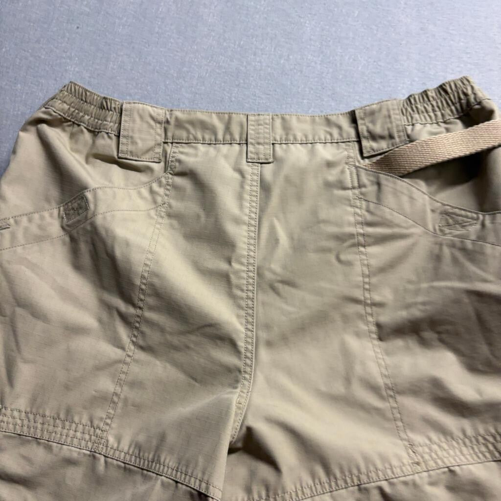 5.11 Tactical Cargo Shorts Mens 32 Tan Beige Ripstop Cotton Utility Hiking
