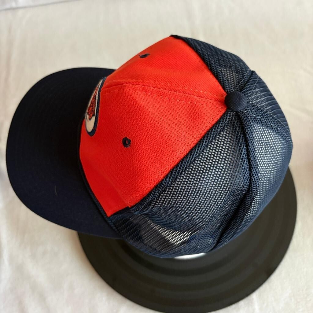 Vintage Chicago Bears Sports Specialties Trucker Hat Snapback Cap Orange Navy