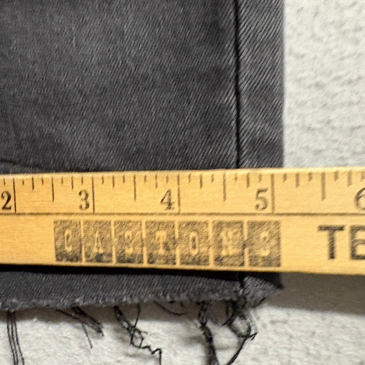 Carly Jean Los Angeles Womens Danny High Rise Raw Hem Button Fly Jeans Size