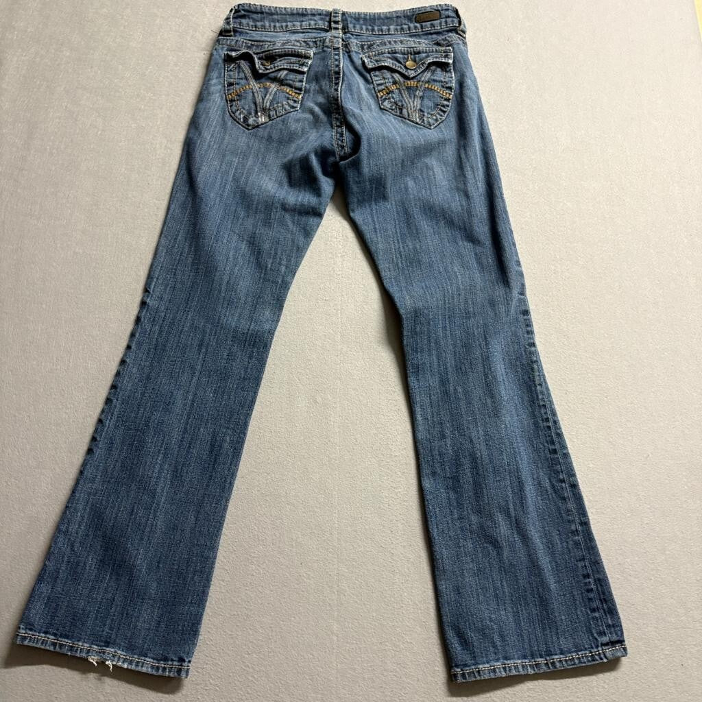 Kut from the Kloth Natalie High Rise Bootcut Jeans Womens Size 6 Blue Stretch
