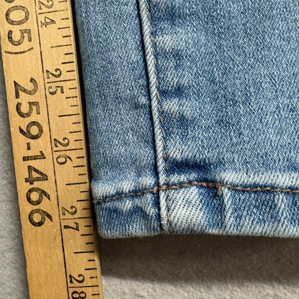 Vervet Los Angeles Skinny Jeans Womens Size 25 Blue Denim Stretch V2423L