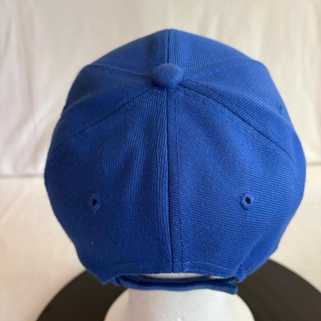 Los Angeles Rams Hat Cap Mens One Size Blue Polyester Adjustable Strapback