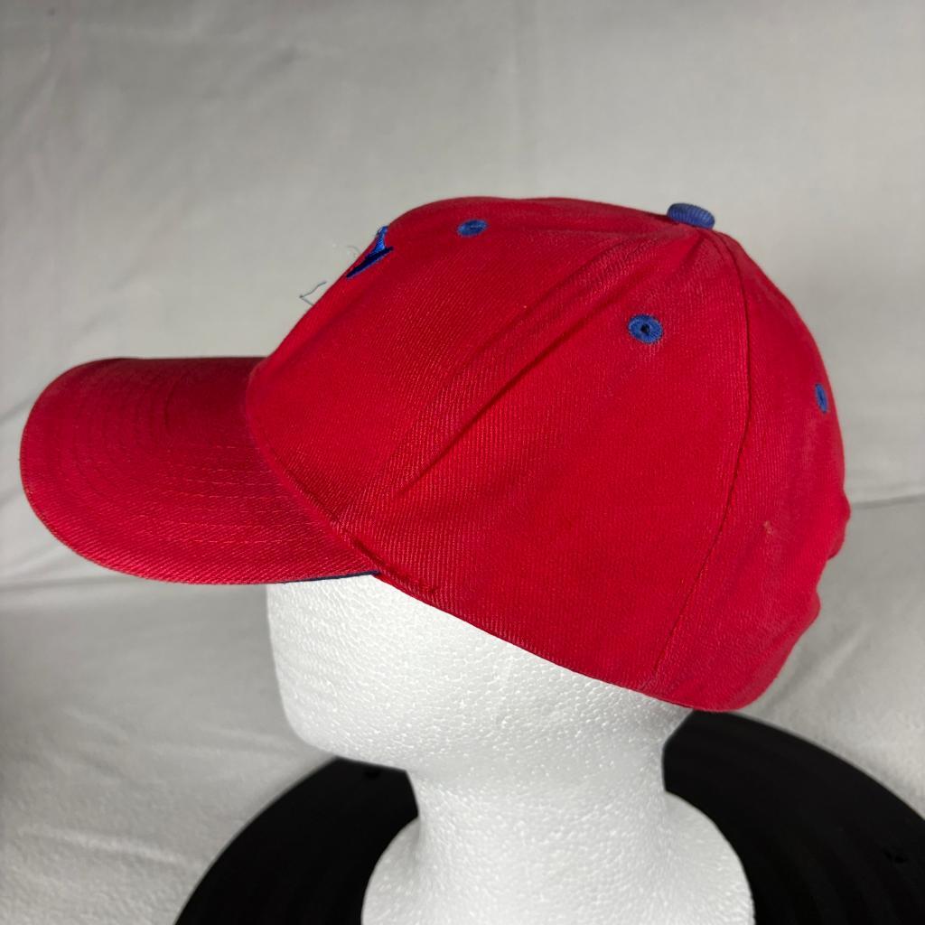 Vintage Los Angeles Clippers NBA Elevation Strapback Hat Red Blue Cap One Size