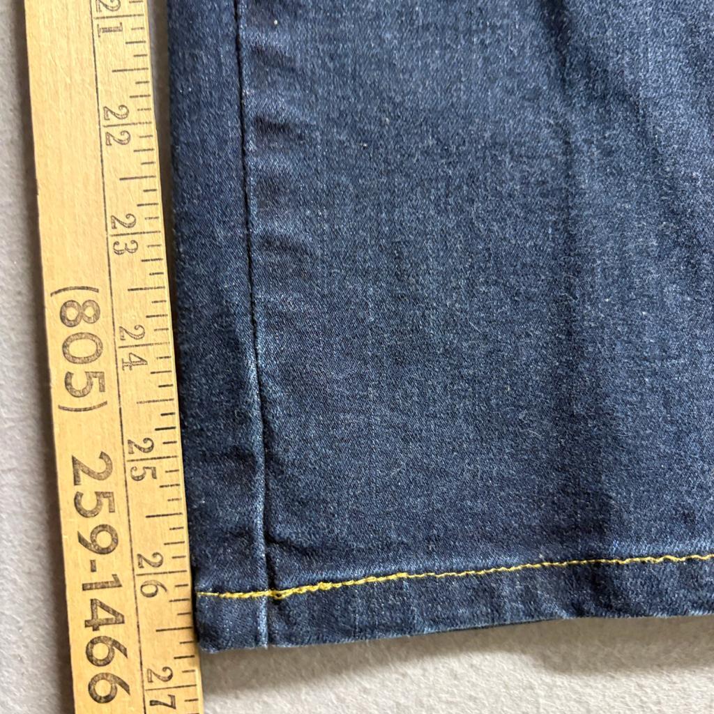 Lee Relaxed Fit Jeans Womens 16 Short Blue Denim Stretch Straight Leg Pants