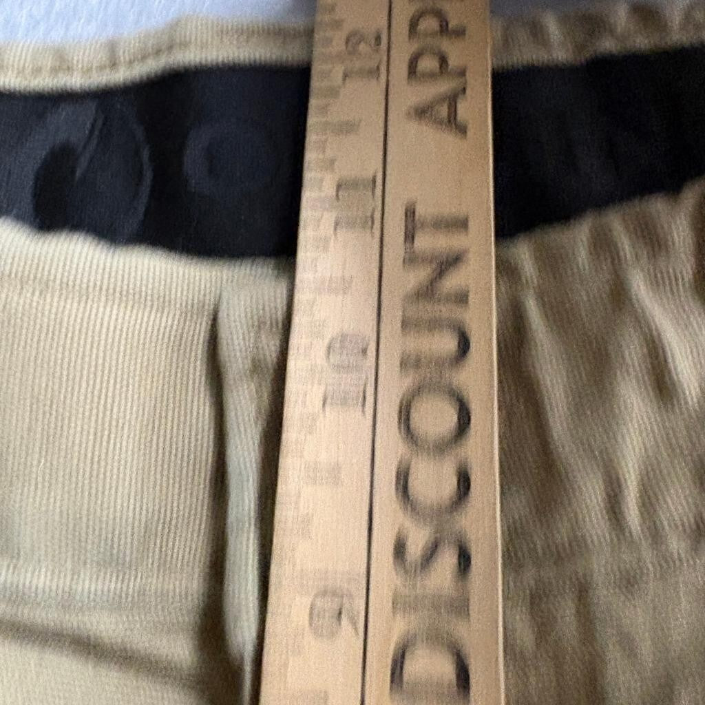 Origin USA Mens Tapered Pants 34x32 Tan Brown Cotton Stretch Canvas Workwear