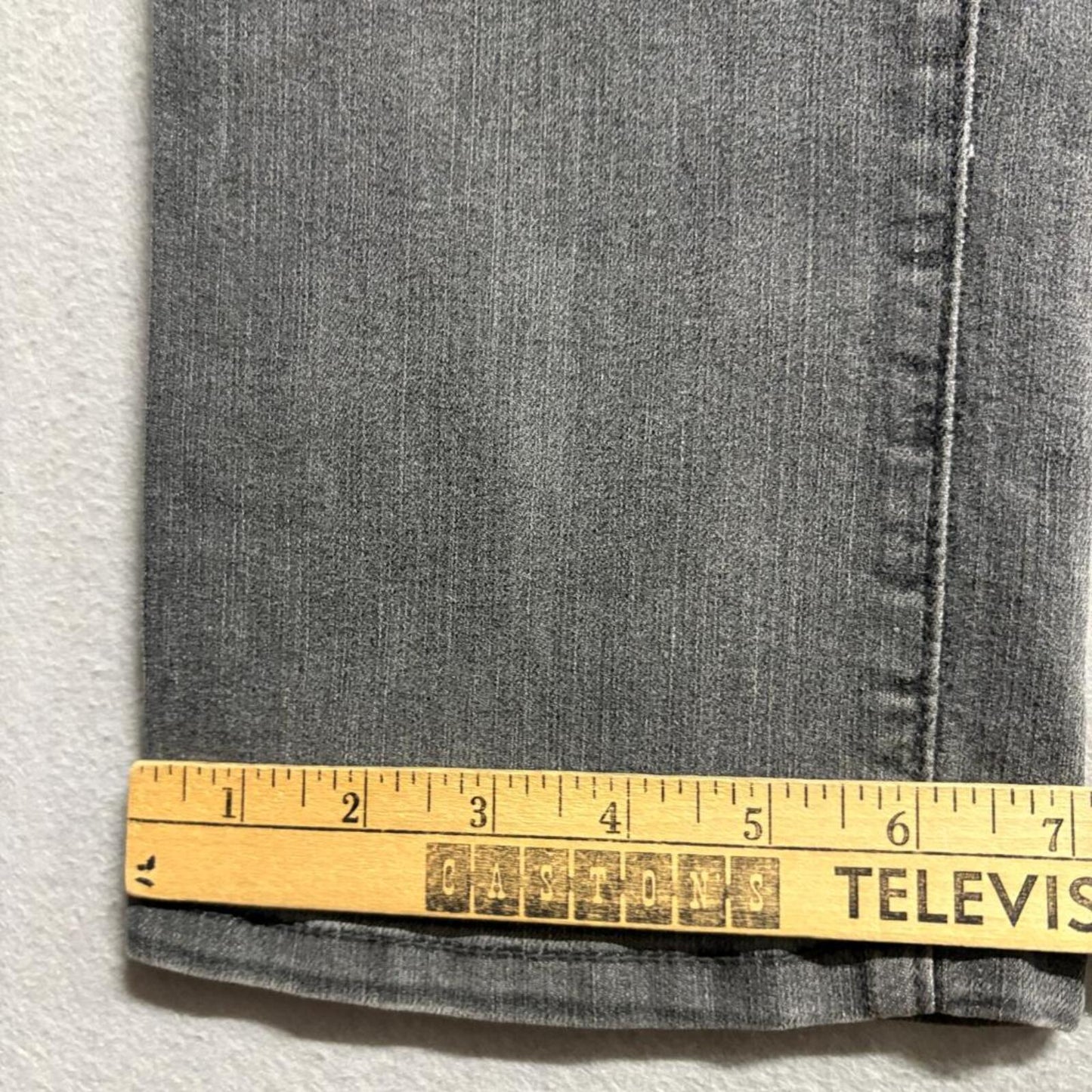NYDJ Skinny Jeans Womens 10 Gray Lift Tuck Denim Stretch Made in USA