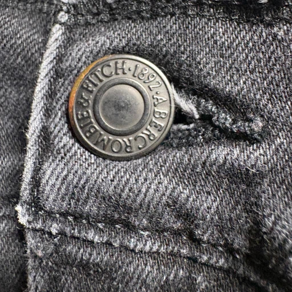 Abercrombie & Fitch Jeans Womens 30 10R Ultra High Rise Super Skinny Ankle Black