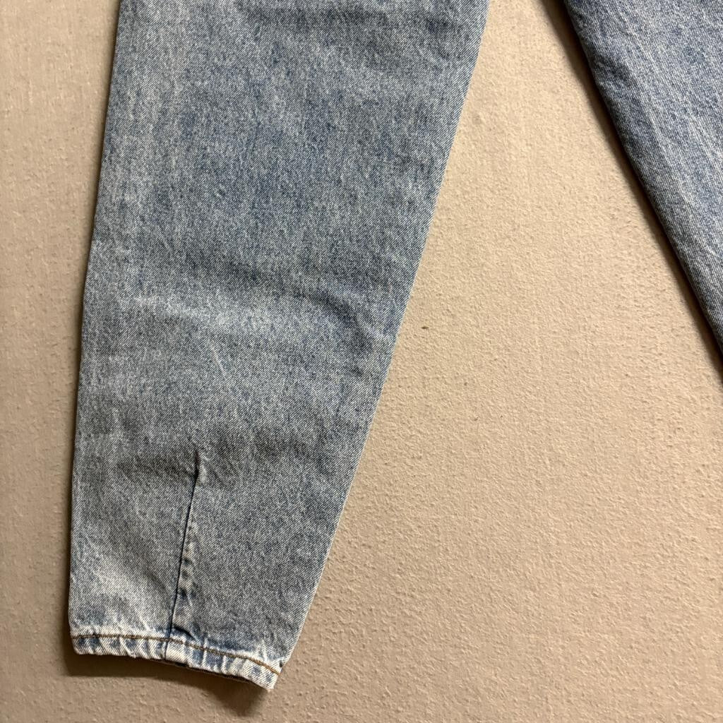 Cotton On Slouch Mom Jeans Womens US 2 Blue Denim High Rise Tapered Leg