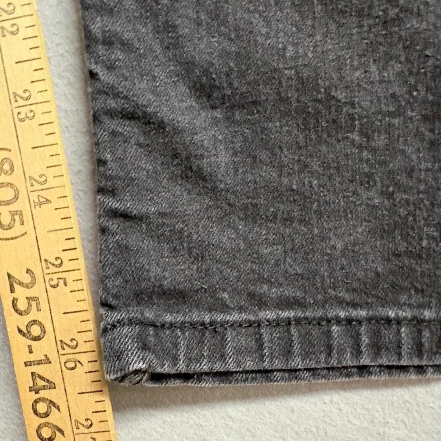 Levis 514 Straight Fit Jeans Mens 30x30 Faded Black Denim Waterless