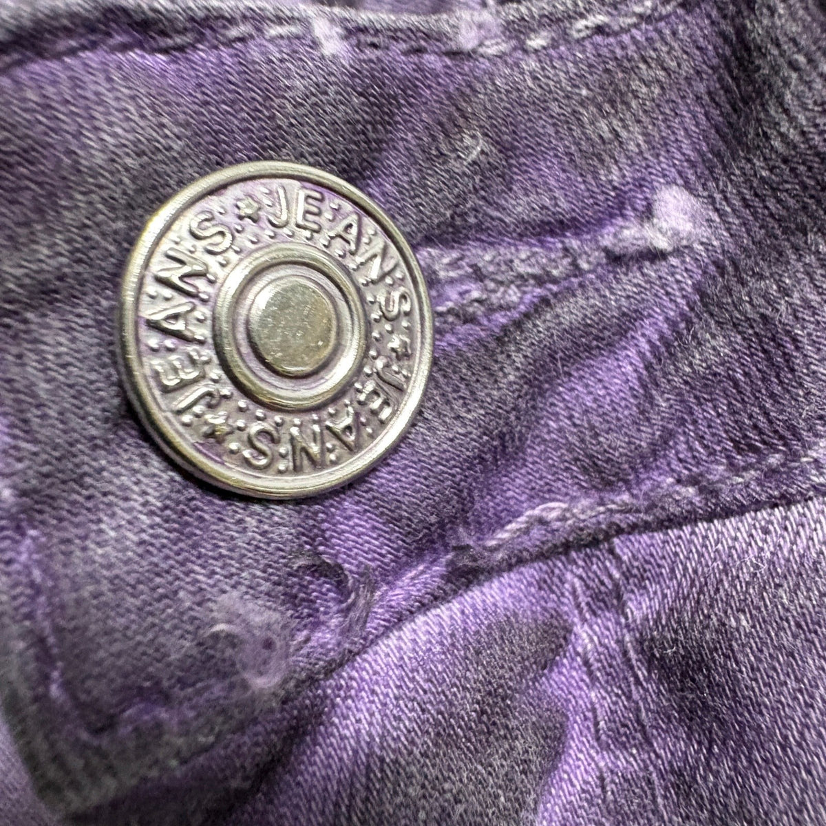 Bobore Purple Skinny Jeans Womens Size 28 S Cotton Stretch Denim Pants