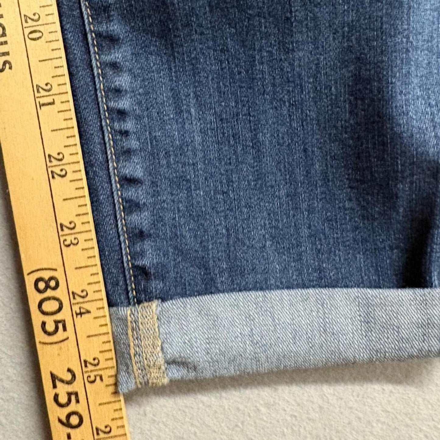Flying Monkey Platinum Distressed Boyfriend Jeans Womens Size 27 Blue Denim USA