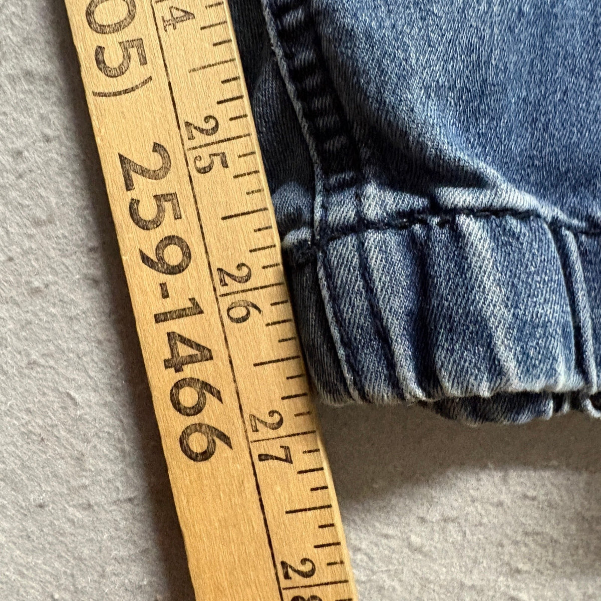 Gemma Rae Denim Jogger Pants Womens Plus 16W Medium Wash Stretch Elastic Waist