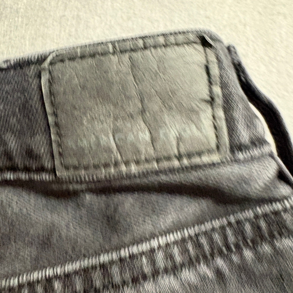 American Eagle Distressed Flare Jeans Womens 12 Long Black Comfort Stretch