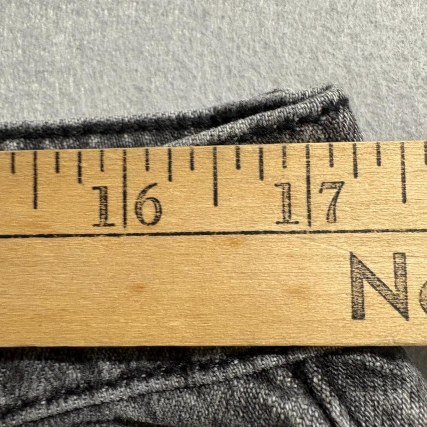 BDG Urban Outfitters Slim Straight Jeans Womens 32 Gray Distressed Ripped Denim