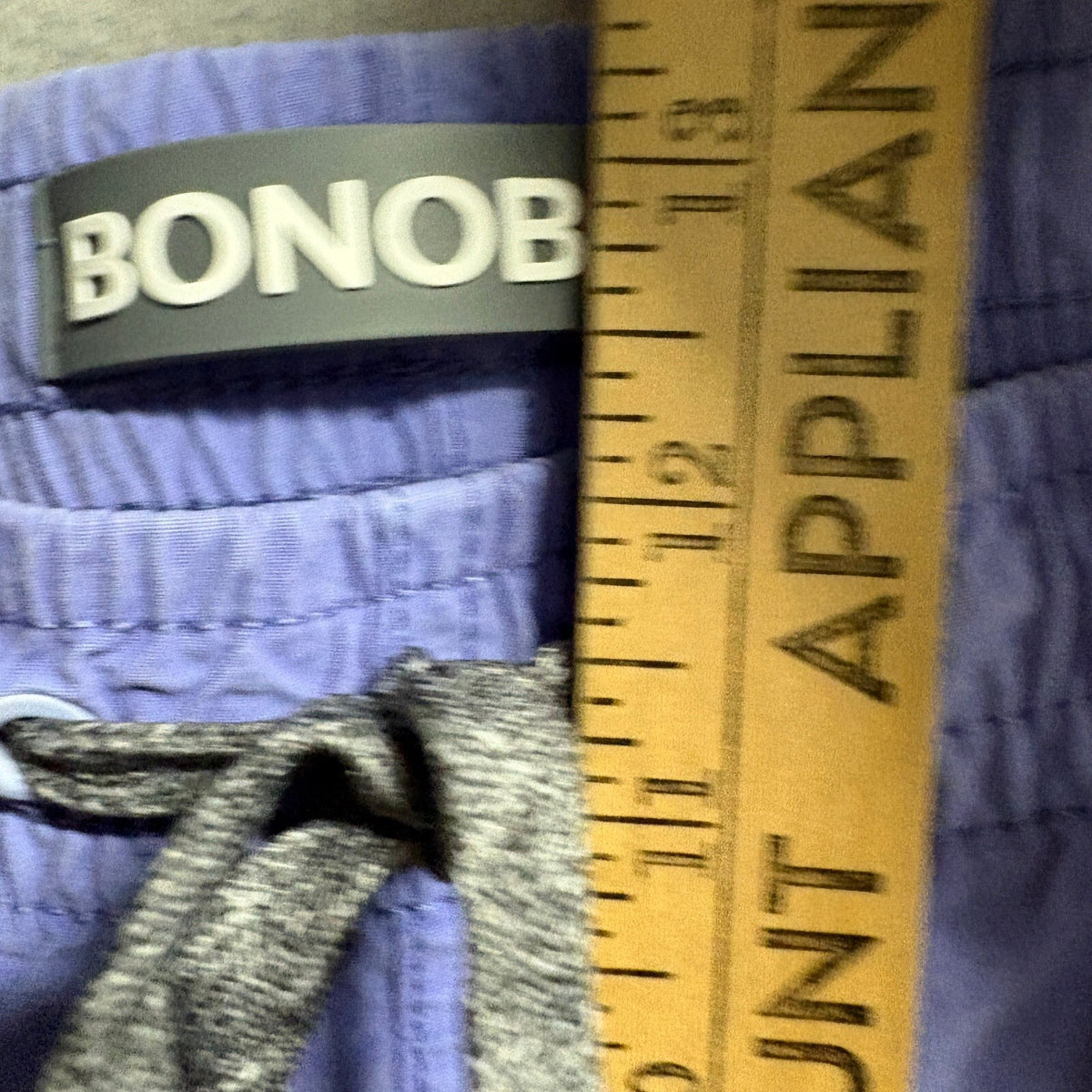 Bonobos Mens Swim Trunks Size Large Purple 7 Inch Inseam Fish Patch Board Shorts