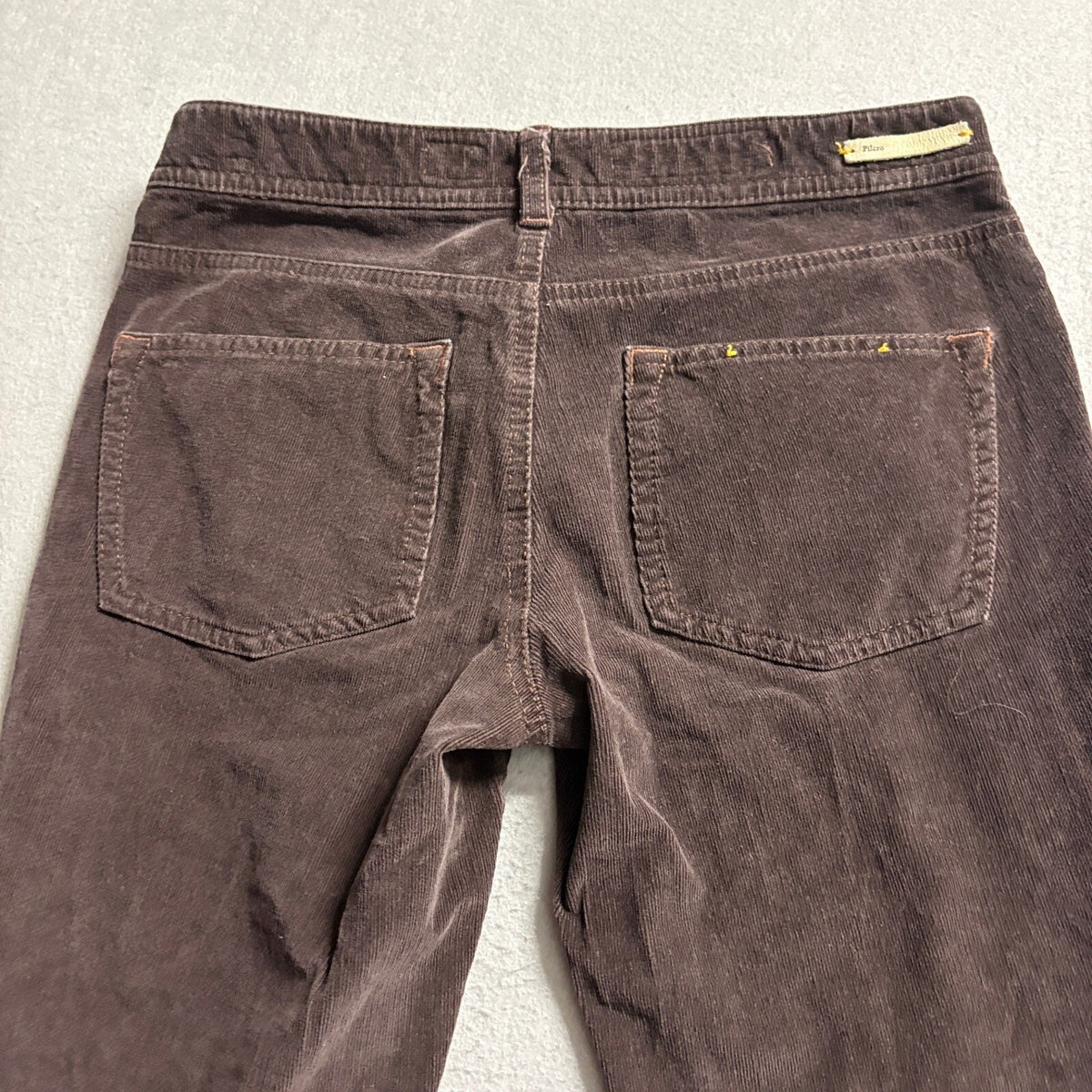 Pilcro and the Letterpress Corduroy Jeans Womens 27 Brown Serif Skinny Pants