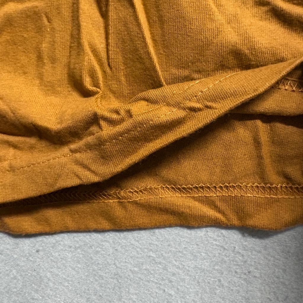 Vintage Hankey Heavyweight Blank T-Shirt Mens XL Brown Single Stitch Made in USA
