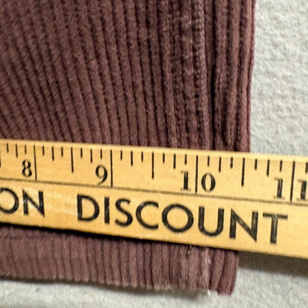 BDG Urban Outfitters Corduroy Pants Womens 27 Brown High Wide Leg High Rise