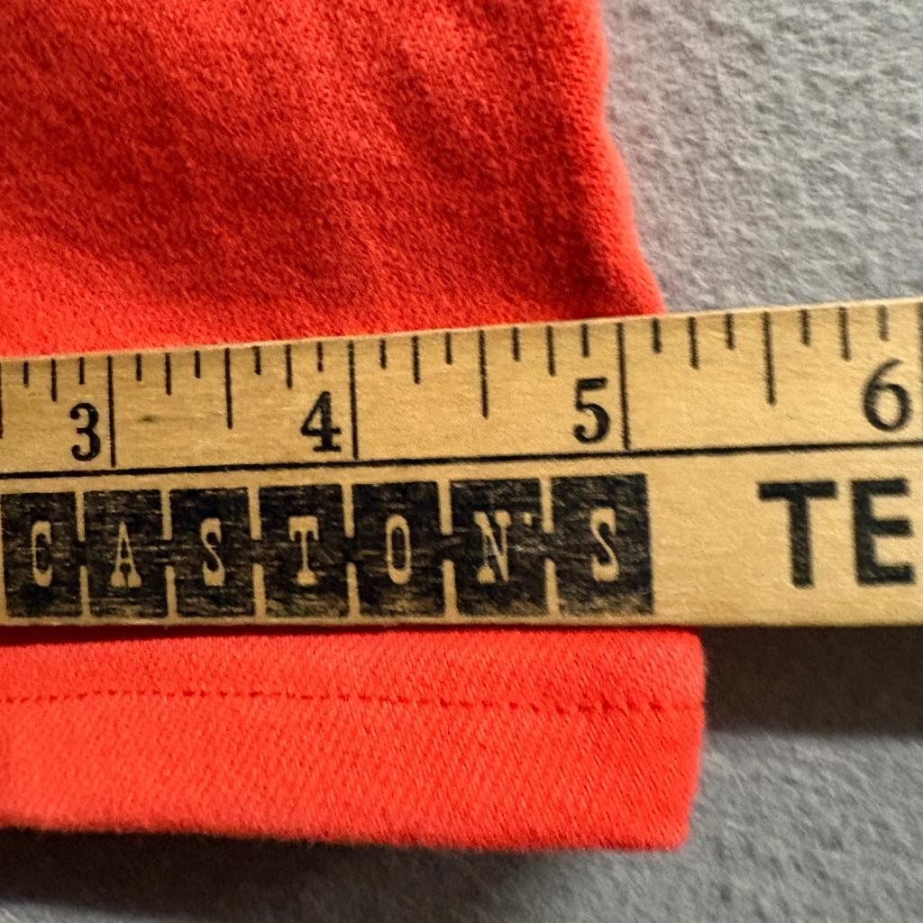 Levis 31 Legging Jeans Womens 31 Red Orange Stretch Denim Skinny Pants