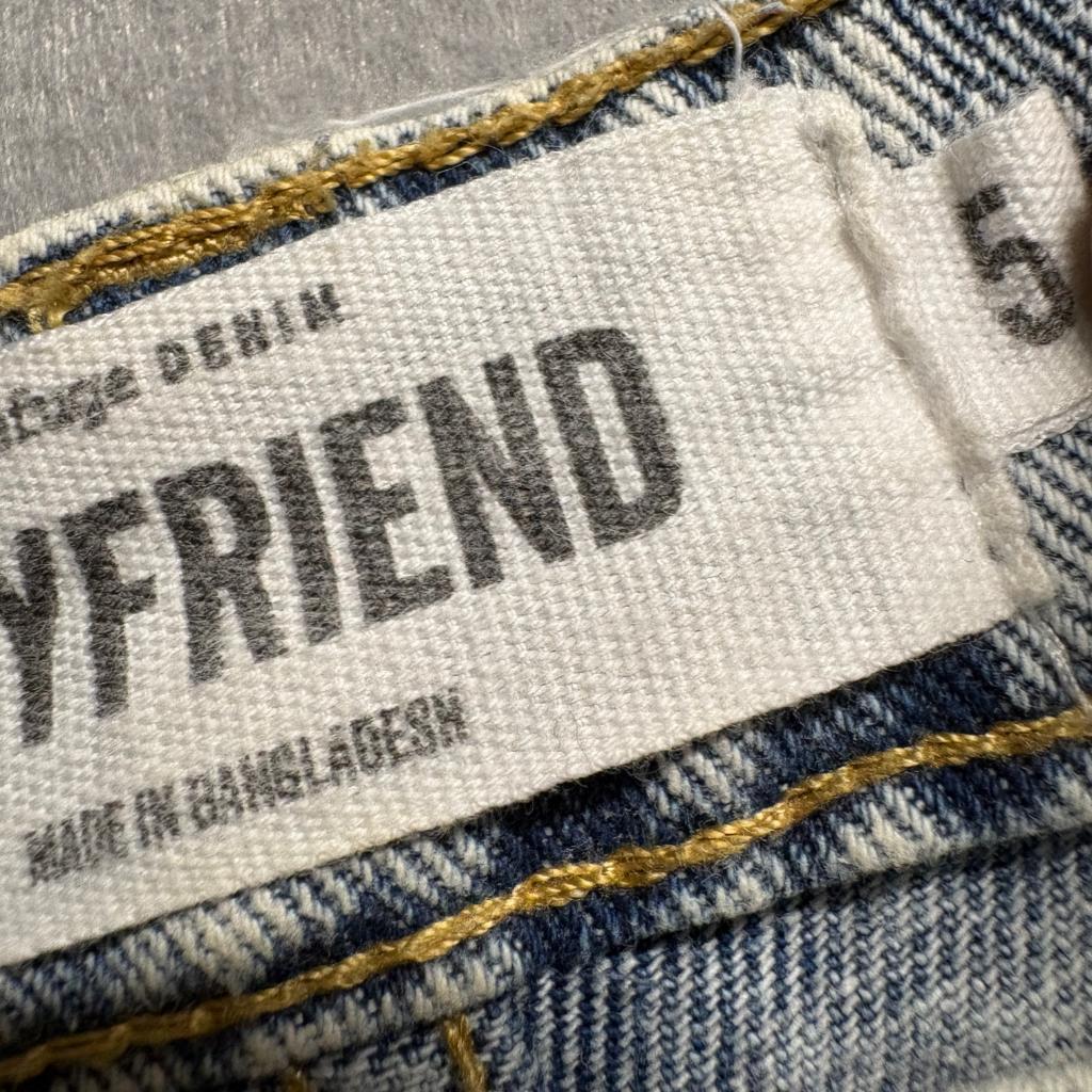 Refuge Denim Boyfriend Jeans Womens Size 5 Blue Acid Wash Distressed Ripped
