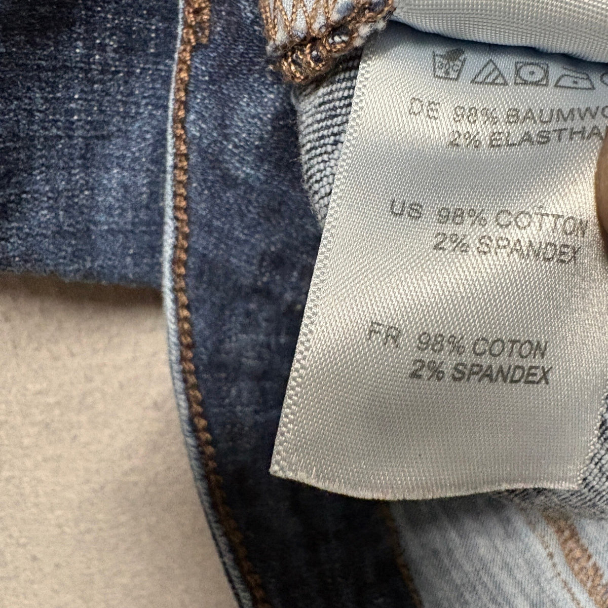 Articles of Society Skinny Jeans Womens 26 Blue Denim Stretch Mid Rise