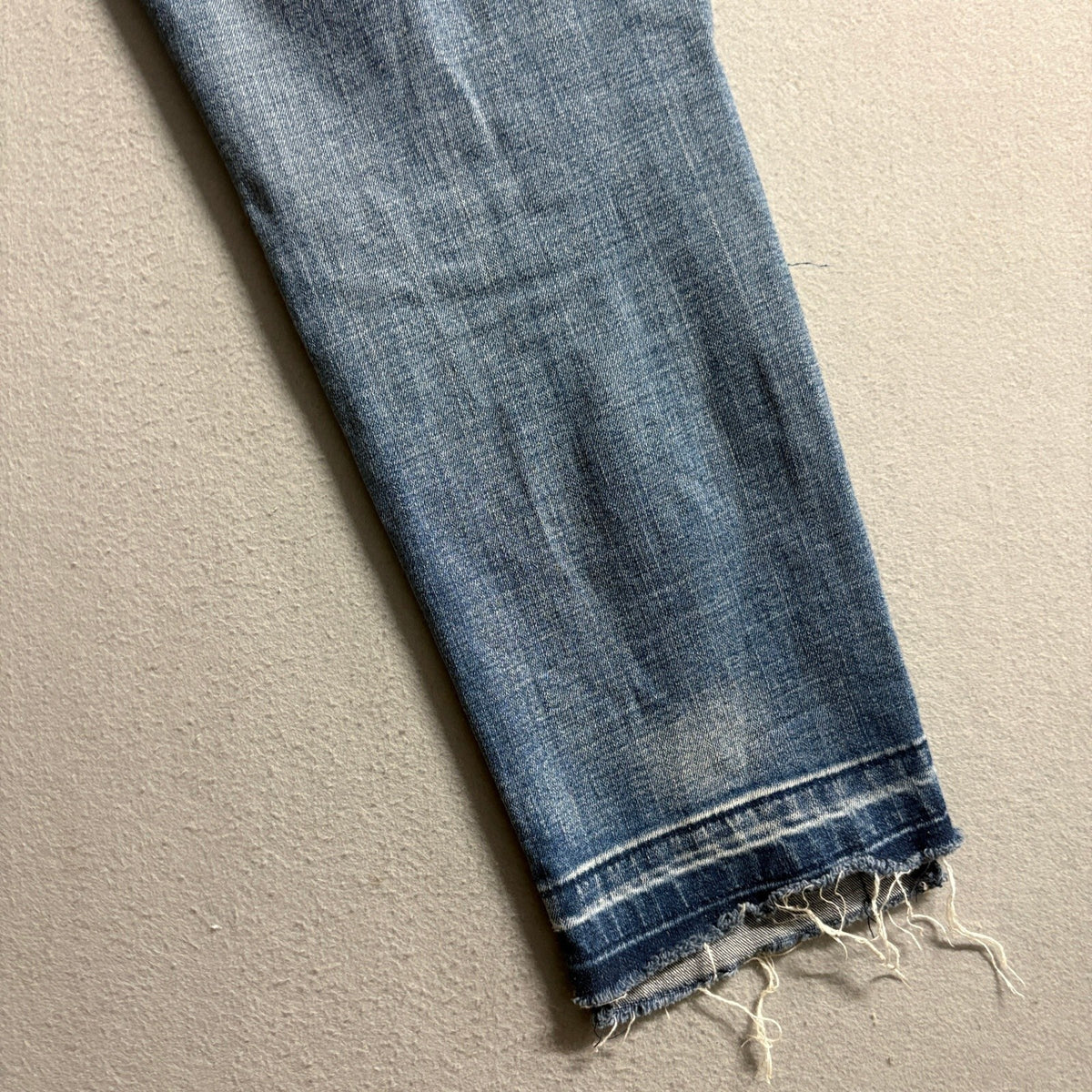 Vintage America Blues Bestie Jeans Womens 10R/30 Distressed Side Stripe Denim