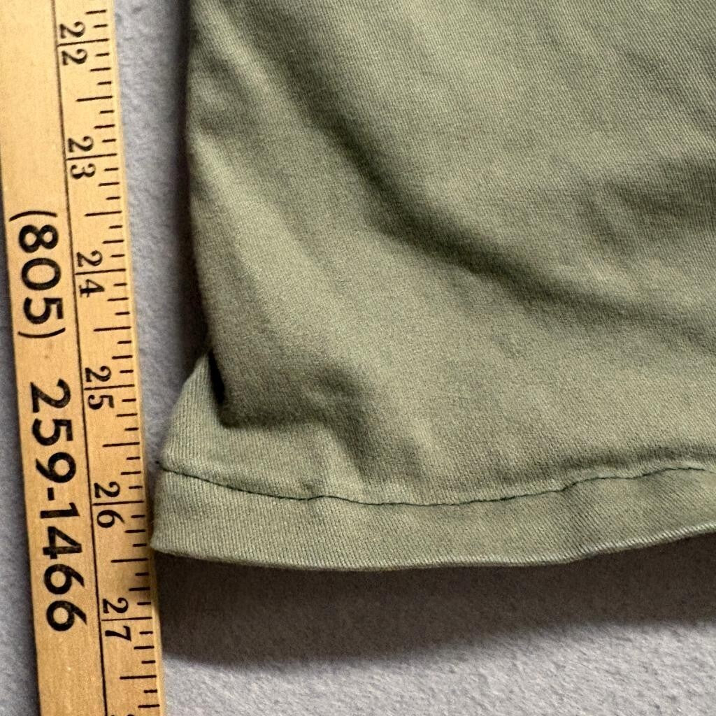 Levis Superlow Cargo Pants Womens 7M JR Green Low Rise Flare Utility Y2K
