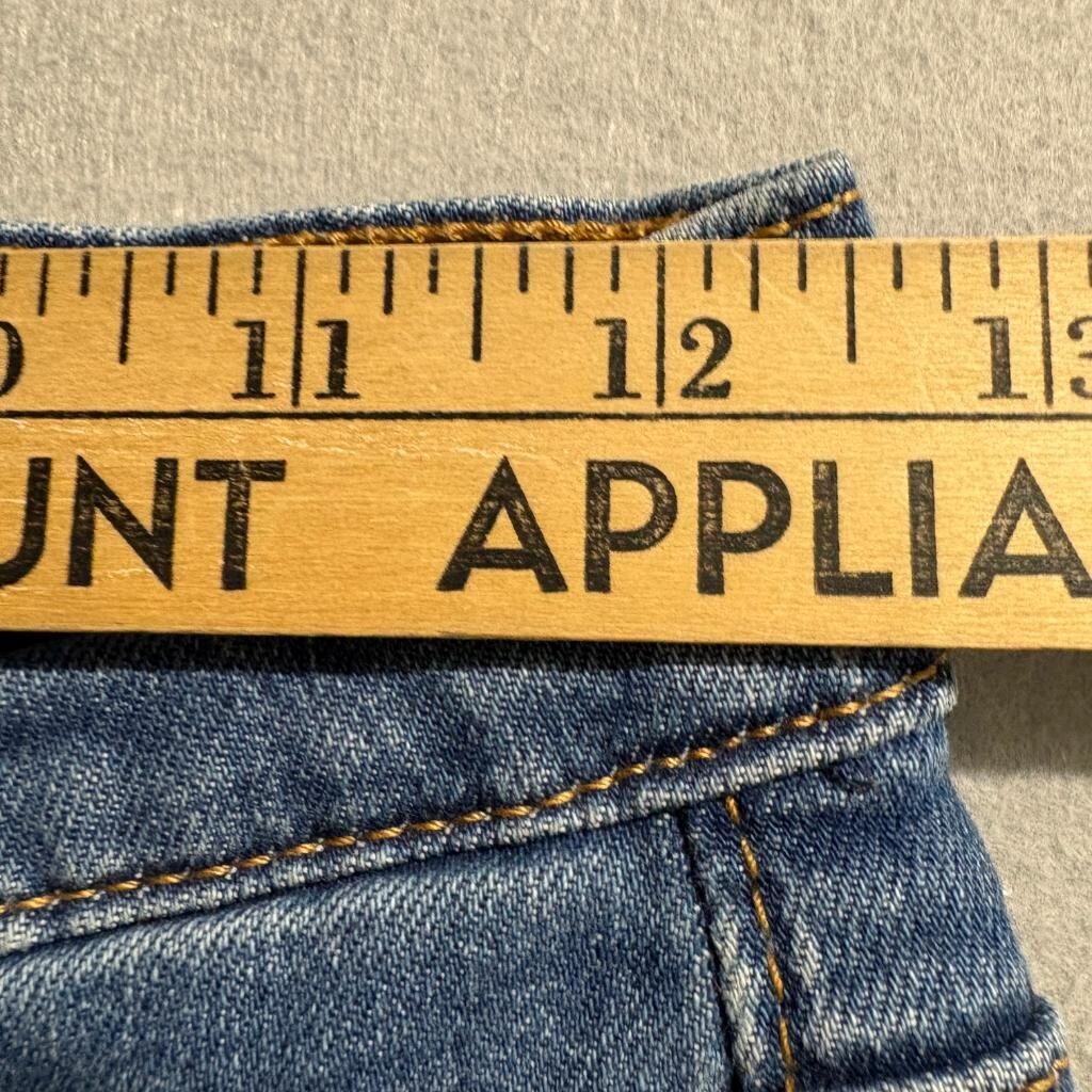 Levis Wedgie Skinny Jeans Womens 25 Blue Denim High Rise Stretch Ankle