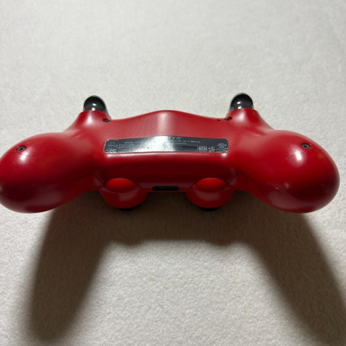 Sony DualShock 4 Wireless Controller PS4 Magma Red CUH-ZCT2U Worn Right