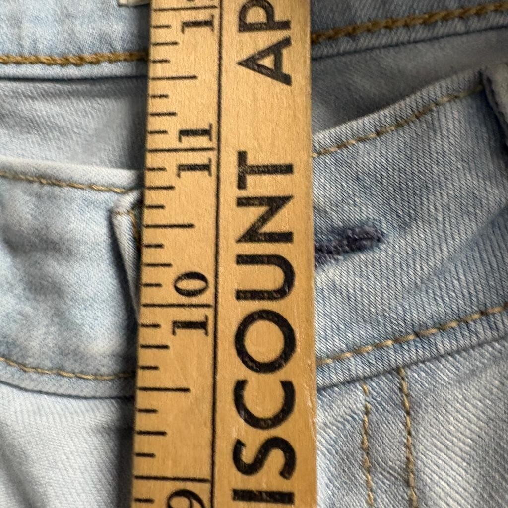 Levis 721 High Rise Skinny Jeans Womens 31 Light Wash Denim Stretch Blue