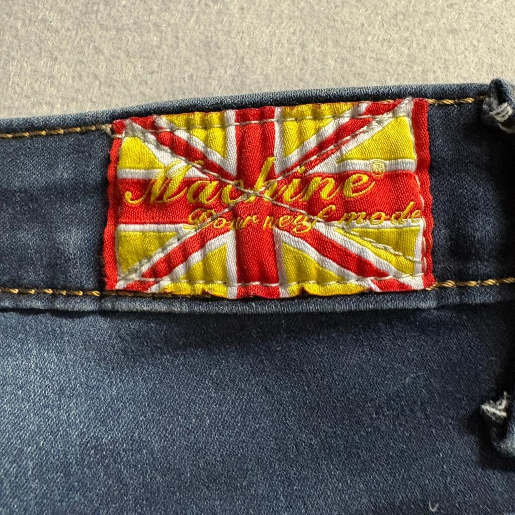 Machine Nouvelle Mode Skinny Jeans Womens 27 Dark Wash Stretch Denim Blue