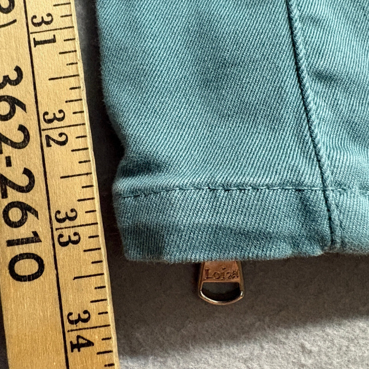 Loiza Patrizia Pepe Skinny Jeans Womens 26 Green Stretch Denim Ankle Zip