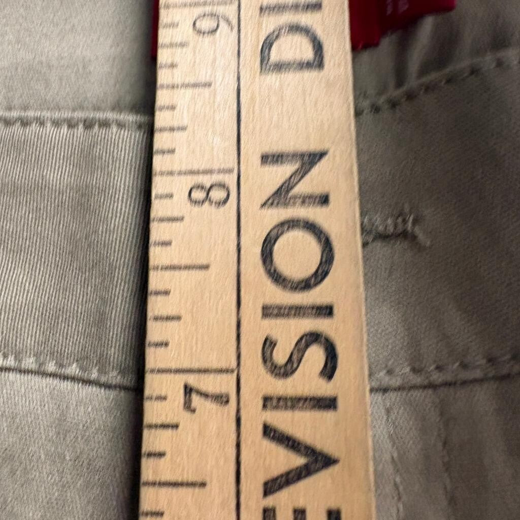 Dickies Girl Khaki Chino Pants Womens Size 9 Tan Stretch Bootcut Low Rise Work