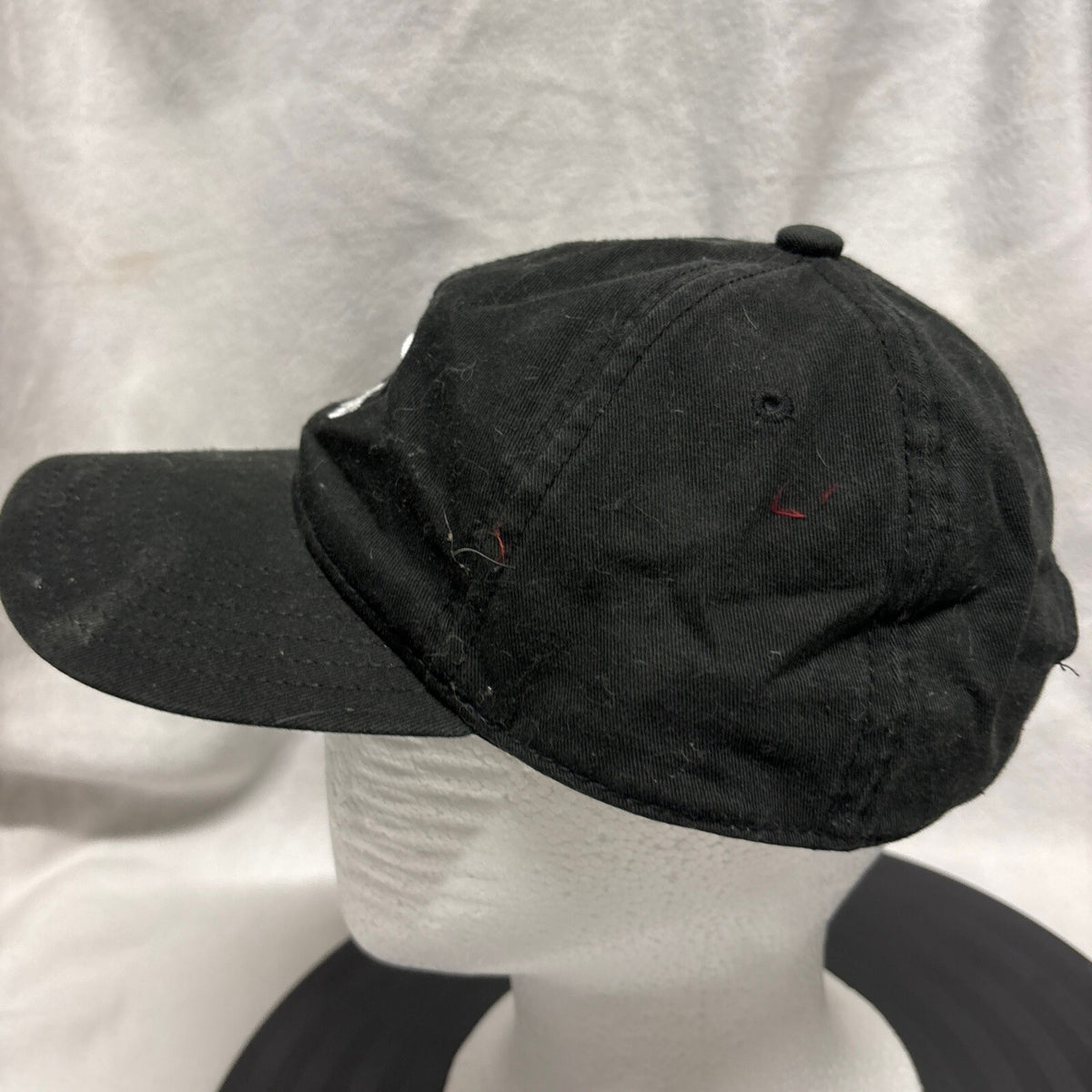 Adidas Originals Trefoil Logo Strapback Baseball Hat Cap Black OSFA Adjustable - Photo 6