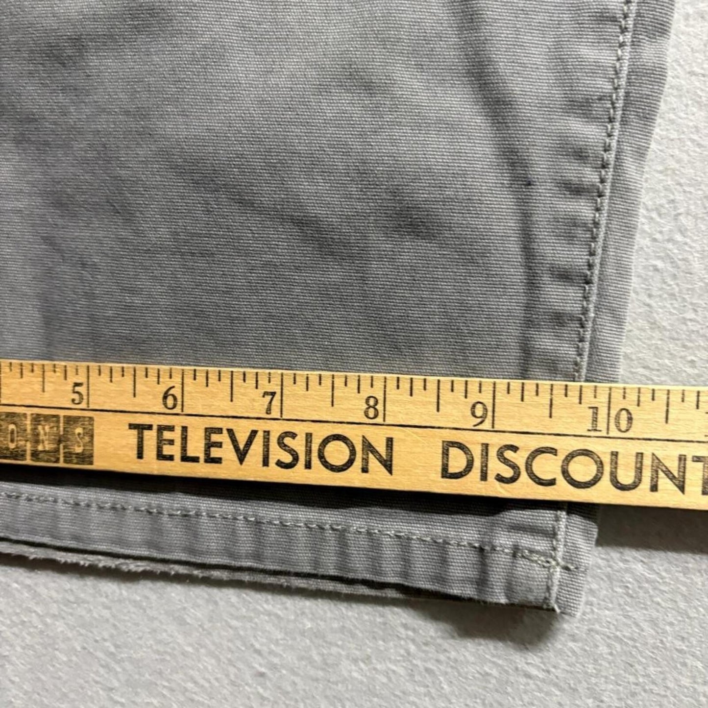 Hawx Work Gear Mens Utility Pants 40x30 Gray Canvas Stretch Carpenter Workwear