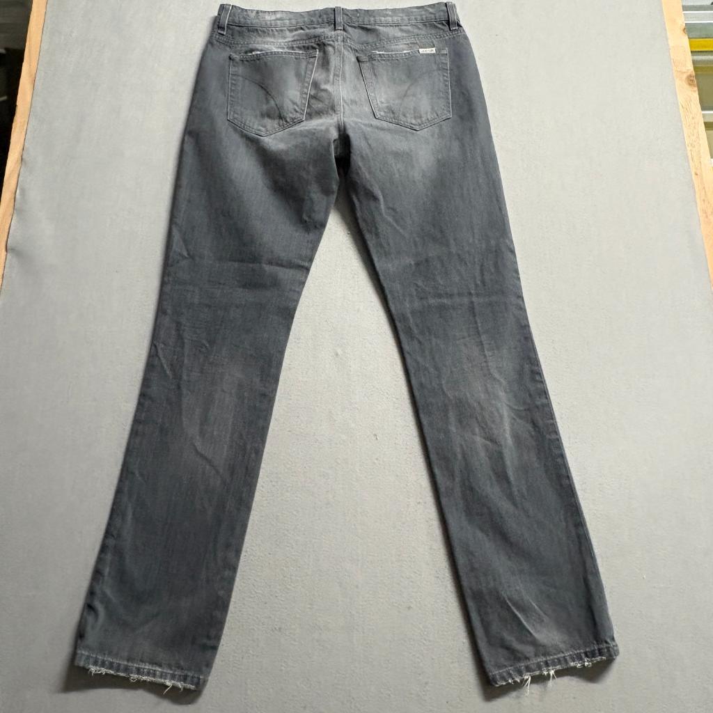 Joe's Jeans The Brixton Mens 33 Gray Straight Leg Denim Jeans Made in Mexico