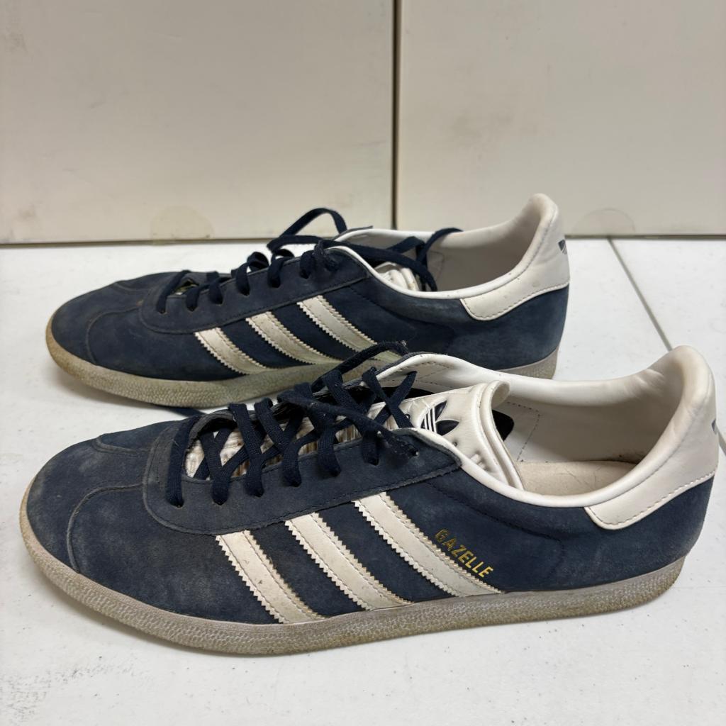 Adidas Gazelle Navy Blue Suede Mens Size 13 Low Top Sneakers BB5478