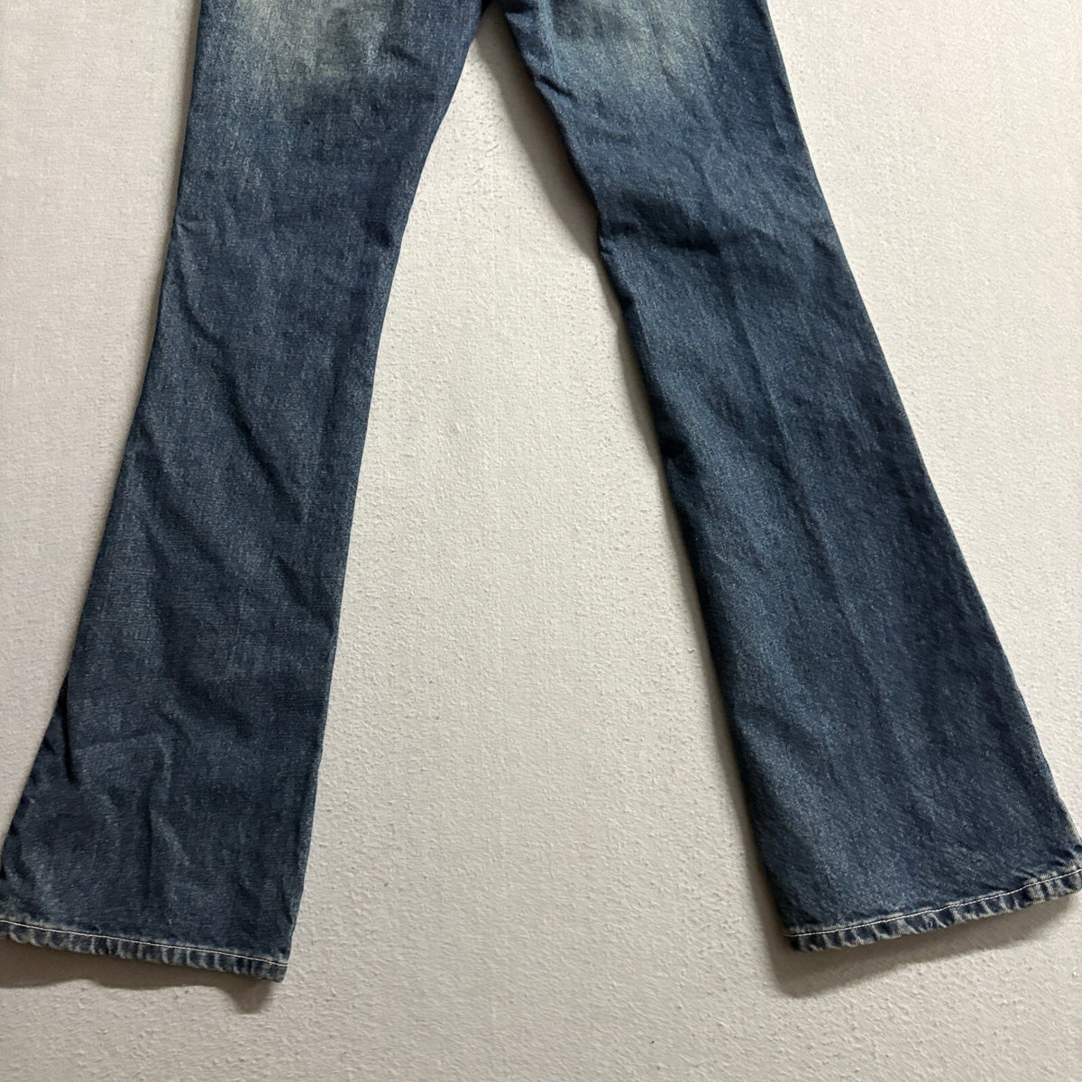 Dollhouse Flare Jeans Womens Size 1/2 Blue Denim Low Rise Y2K Vintage 100%