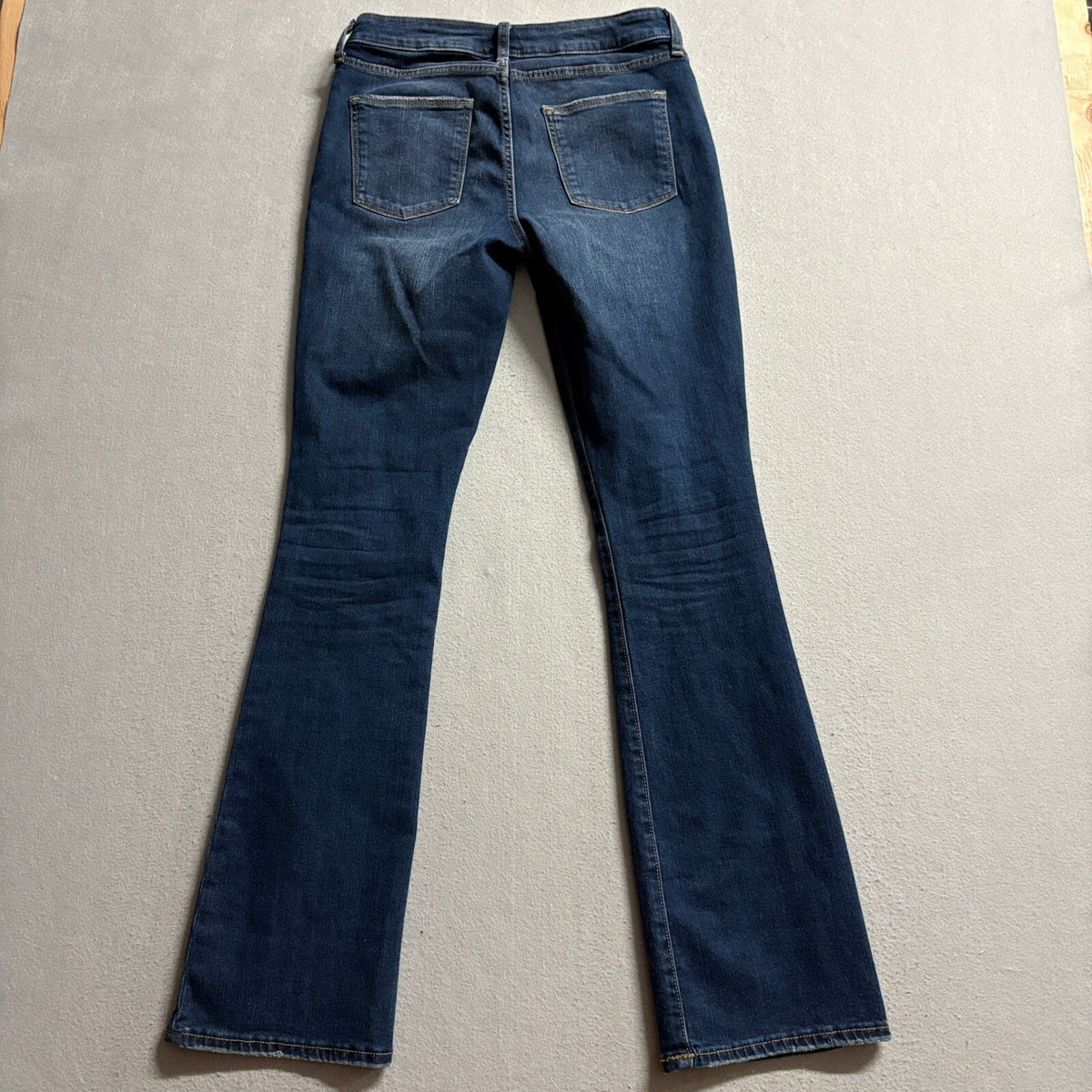 Arizona Jean Co Bootcut Jeans Womens Size 7 Mid Rise Blue Denim Stretch