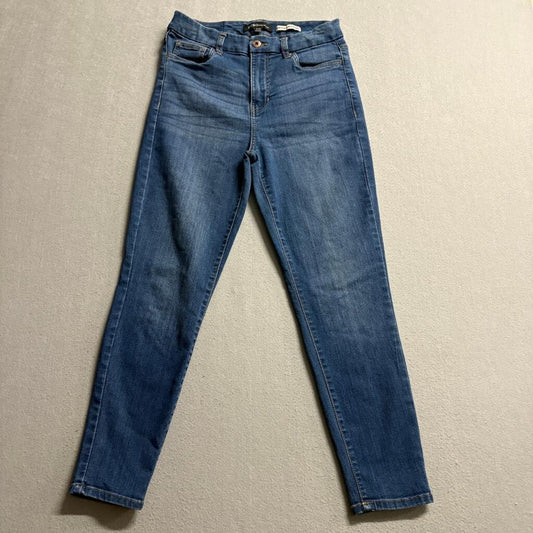 BCBGeneration High Rise Curvy Skinny Jeans Womens Size 9/29 Medium Wash Blue