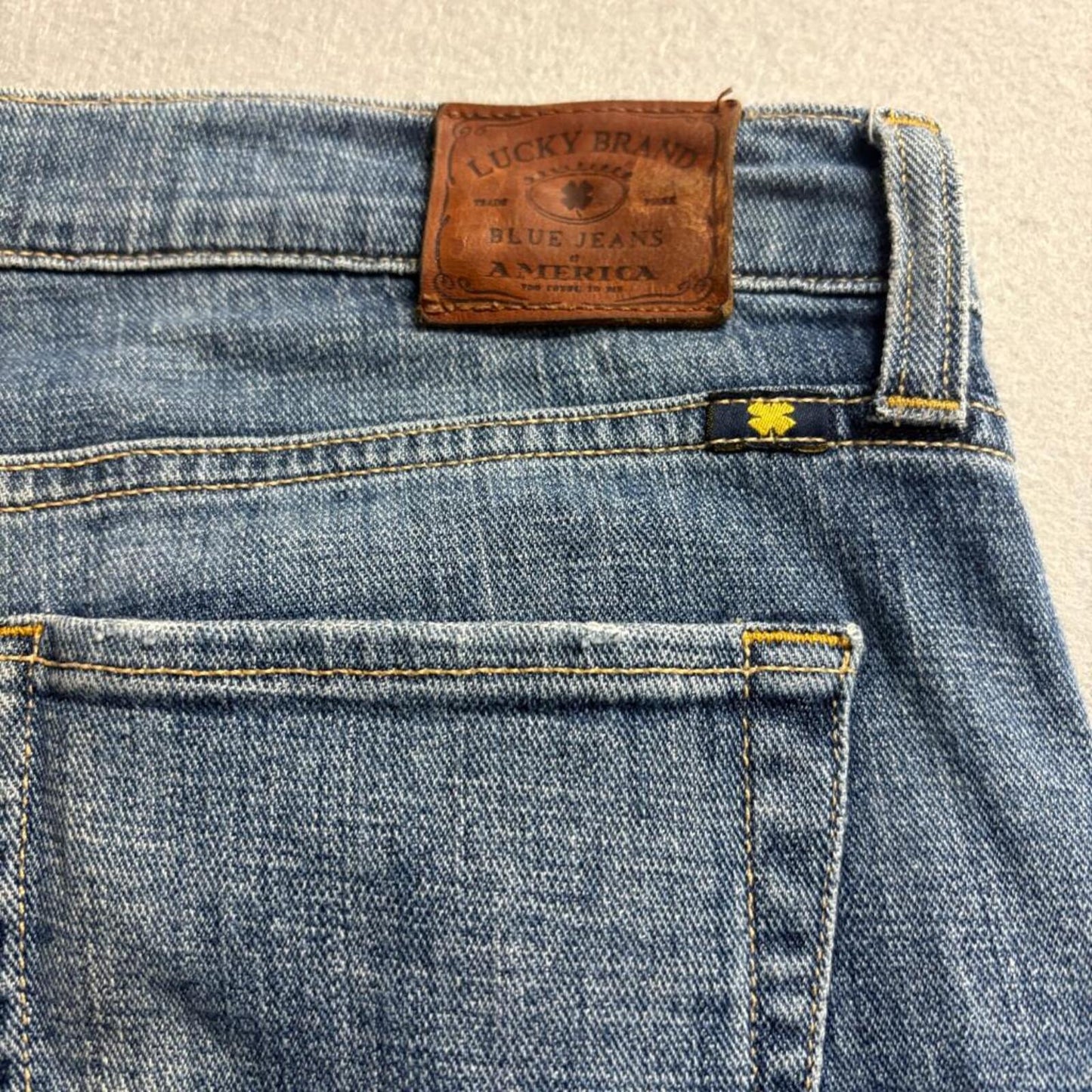Lucky Brand Sienna Cigarette Jeans Womens 10 30 Blue Denim Stretch Crop Ankle